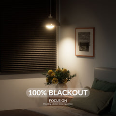 Boolegon No Drill Linen Pattren Cellular Shades for Windows Blackout Honeycomb Blinds Cordless No Tools Pull Down Shades Easy Install Cellular Blinds for Home and Office