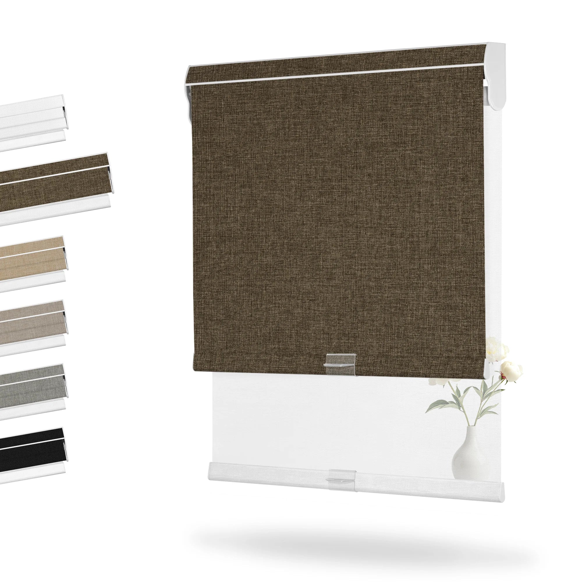 Blackout Linen Brown