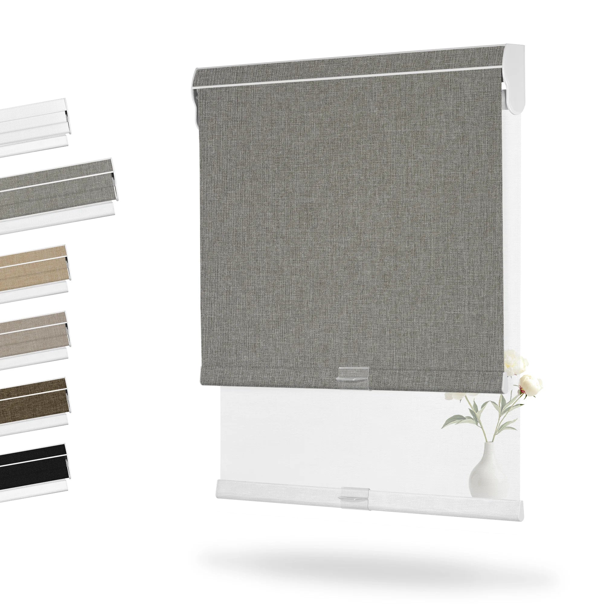Blackout Linen Grey