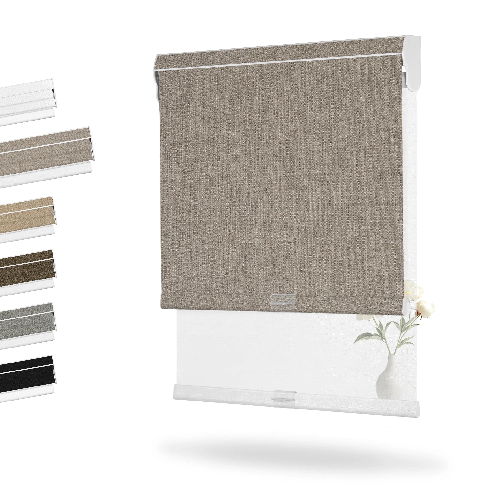 Blackout Linen Light Brown