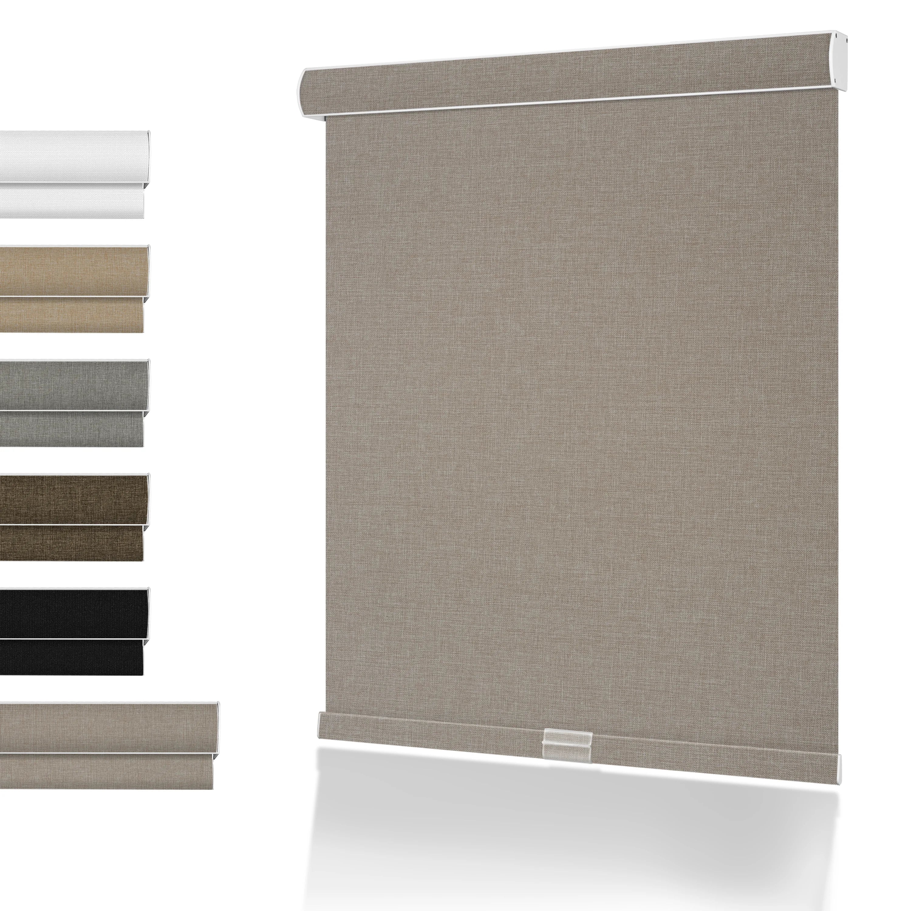 Blackout Linen Light Brown