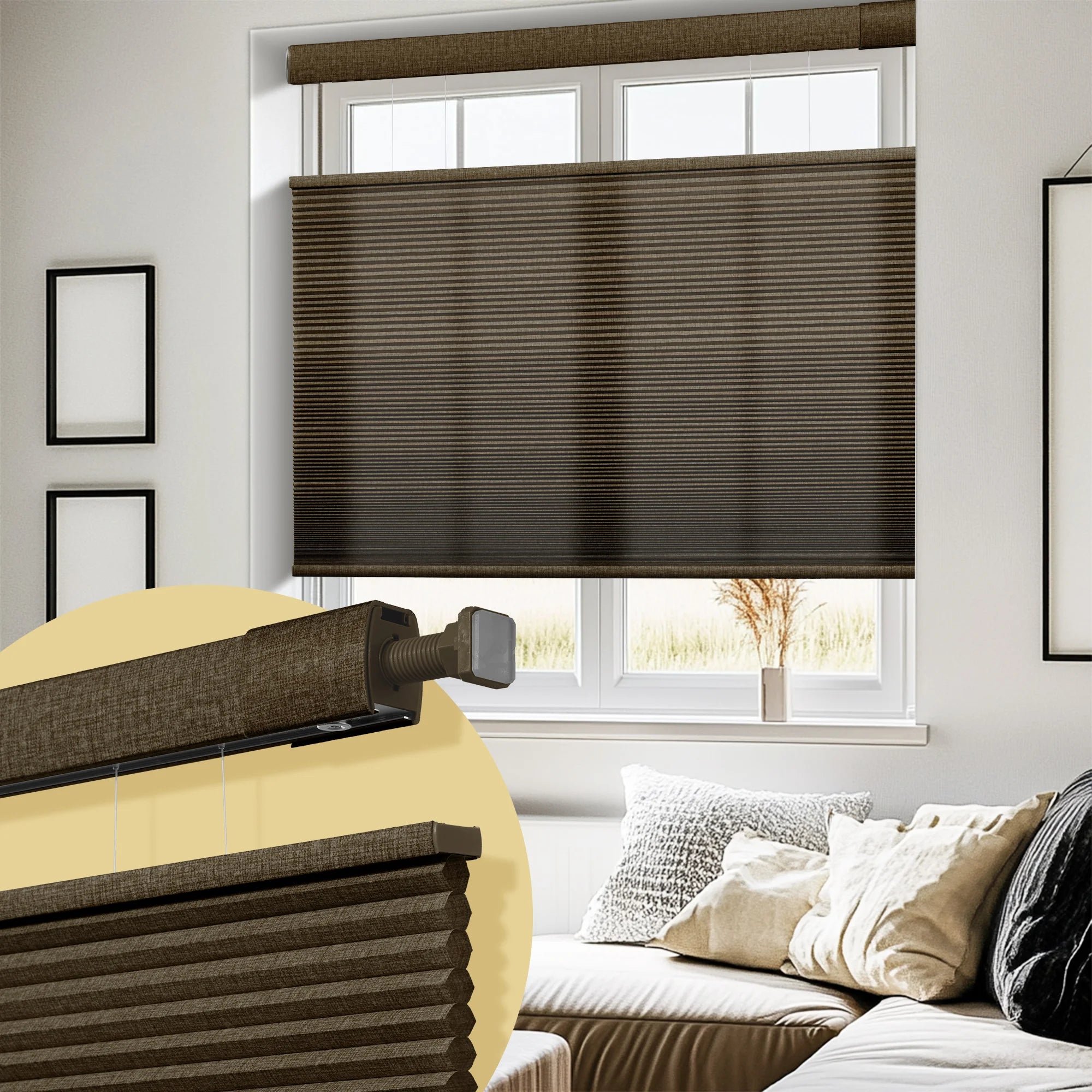 Light Filtering Brown