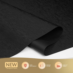 Boolegon Blackout Roller Shades, Roller Blinds with Cassette Valance for Windows, Jacquard Thermal Insulated Fabric UV Protection, Window Shades for Home Living Room,