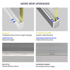 Boolegon Cordless Zebra Blinds for Windows Light Filtering Roller Shades Dual Layer Day and Night Privacy,Light Control,Easy to Install for Home